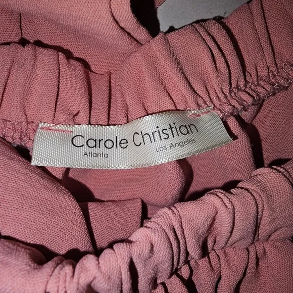 Carole Christian Pink Tank Blouse - Picture 3 of 6